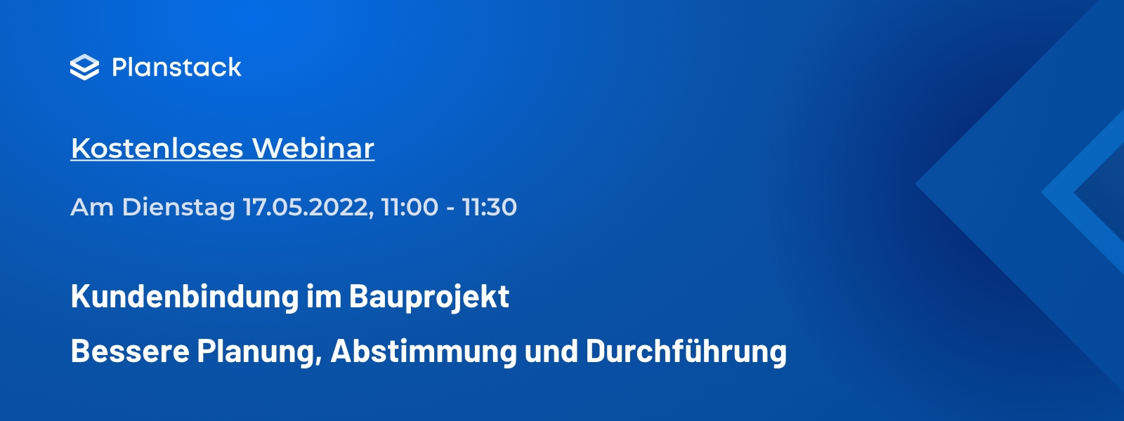 Webinar Kundenbindung im Bauprojekt
